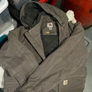 Women’s purple carhartt swing jacket